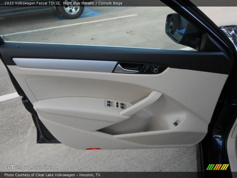 Night Blue Metallic / Cornsilk Beige 2013 Volkswagen Passat TDI SE