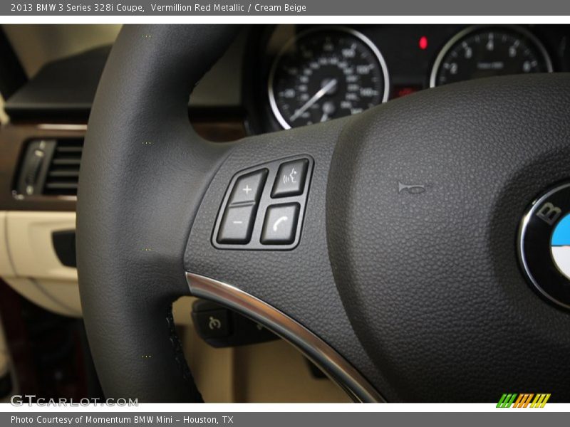 Vermillion Red Metallic / Cream Beige 2013 BMW 3 Series 328i Coupe