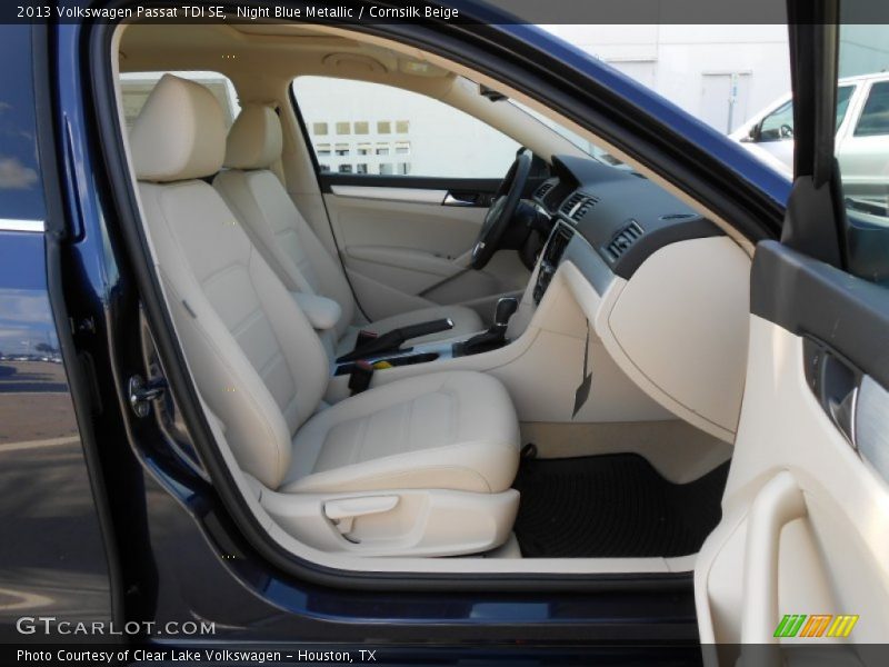 Night Blue Metallic / Cornsilk Beige 2013 Volkswagen Passat TDI SE