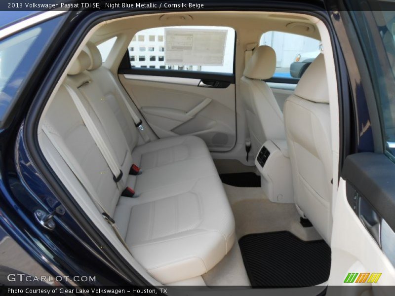 Night Blue Metallic / Cornsilk Beige 2013 Volkswagen Passat TDI SE