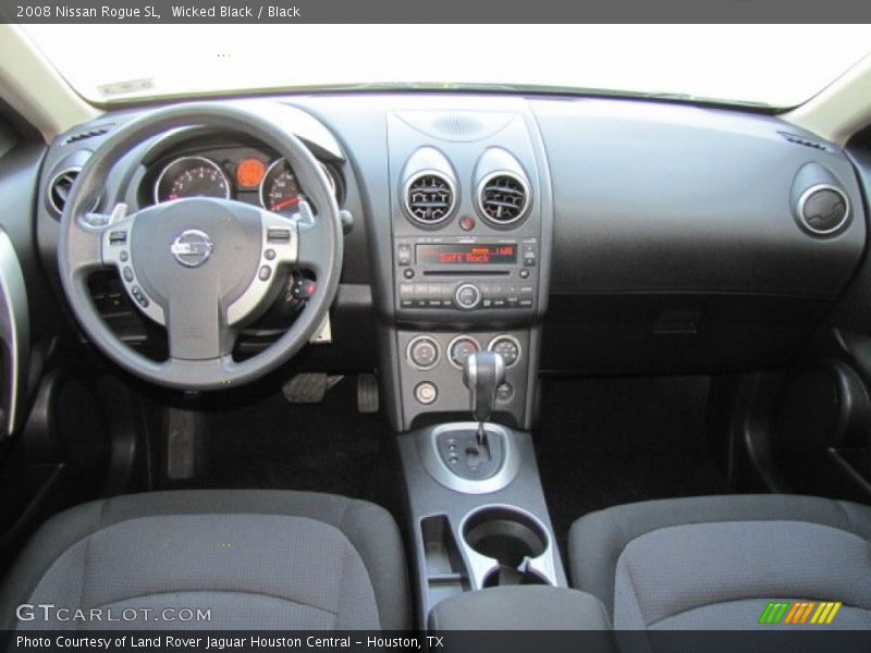 Dashboard of 2008 Rogue SL