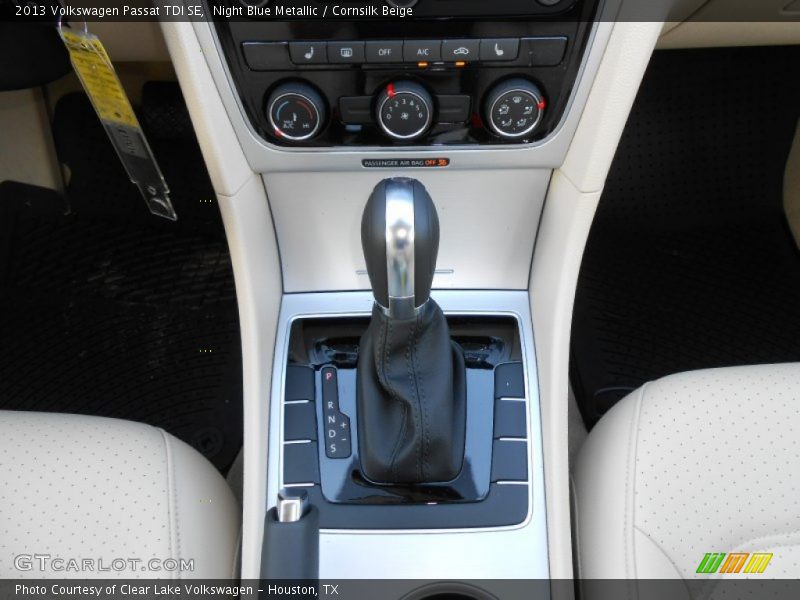 Night Blue Metallic / Cornsilk Beige 2013 Volkswagen Passat TDI SE