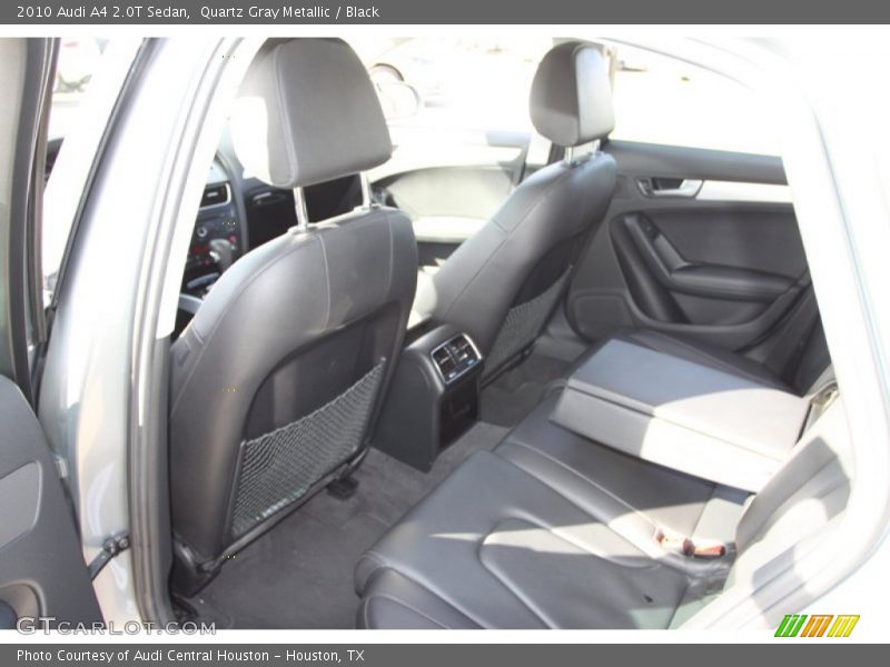 Quartz Gray Metallic / Black 2010 Audi A4 2.0T Sedan