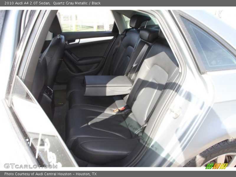Quartz Gray Metallic / Black 2010 Audi A4 2.0T Sedan
