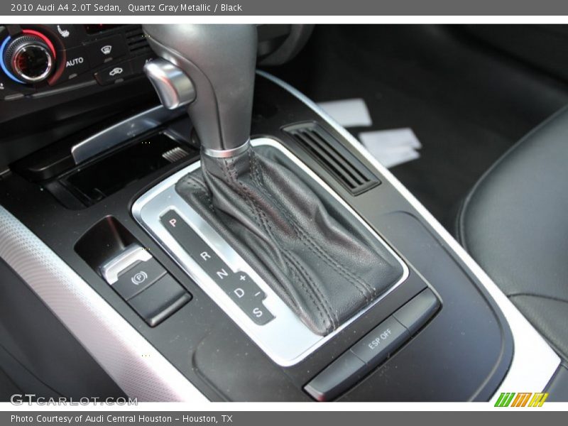 Quartz Gray Metallic / Black 2010 Audi A4 2.0T Sedan