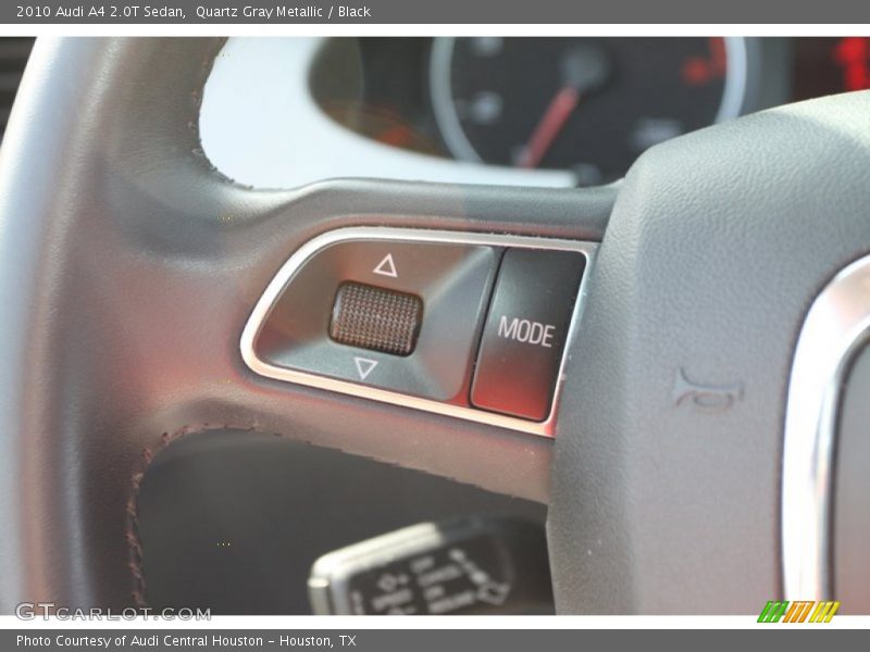 Quartz Gray Metallic / Black 2010 Audi A4 2.0T Sedan
