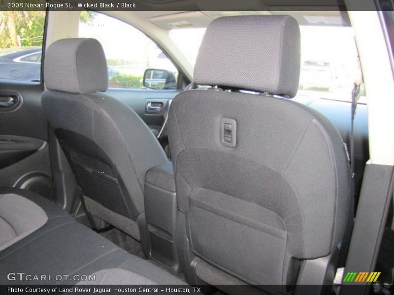Wicked Black / Black 2008 Nissan Rogue SL