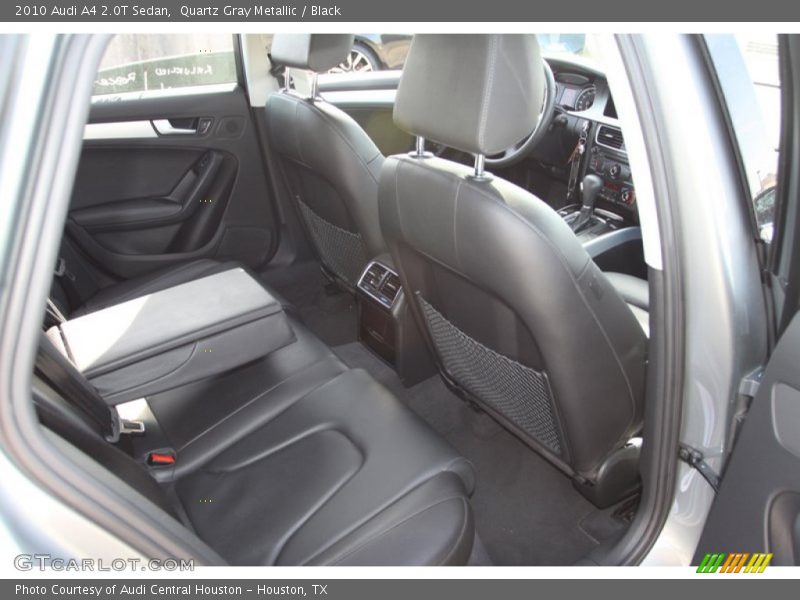 Quartz Gray Metallic / Black 2010 Audi A4 2.0T Sedan