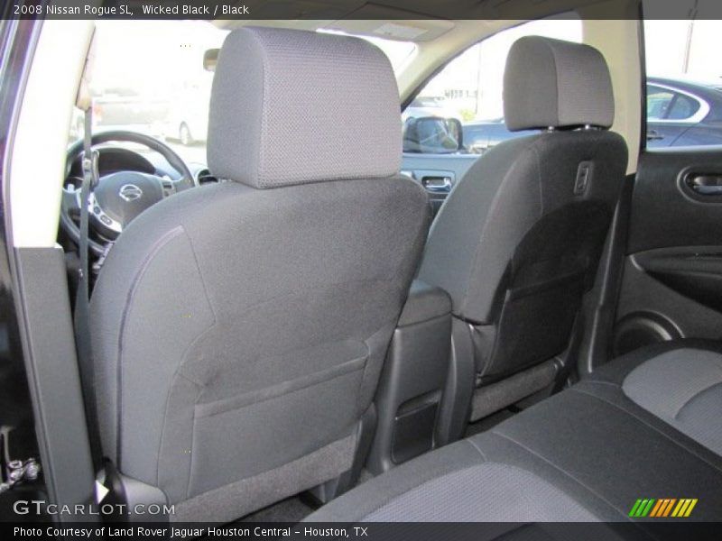 Wicked Black / Black 2008 Nissan Rogue SL