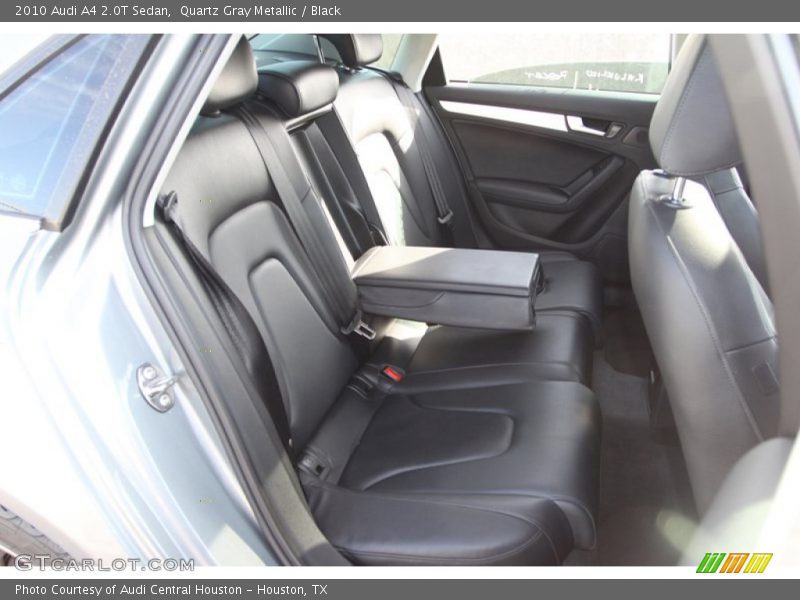 Quartz Gray Metallic / Black 2010 Audi A4 2.0T Sedan