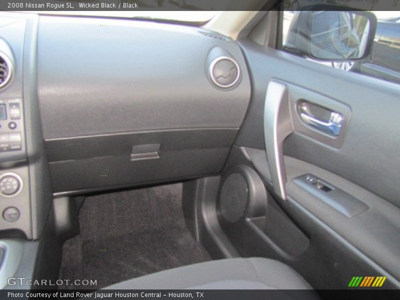 Wicked Black / Black 2008 Nissan Rogue SL