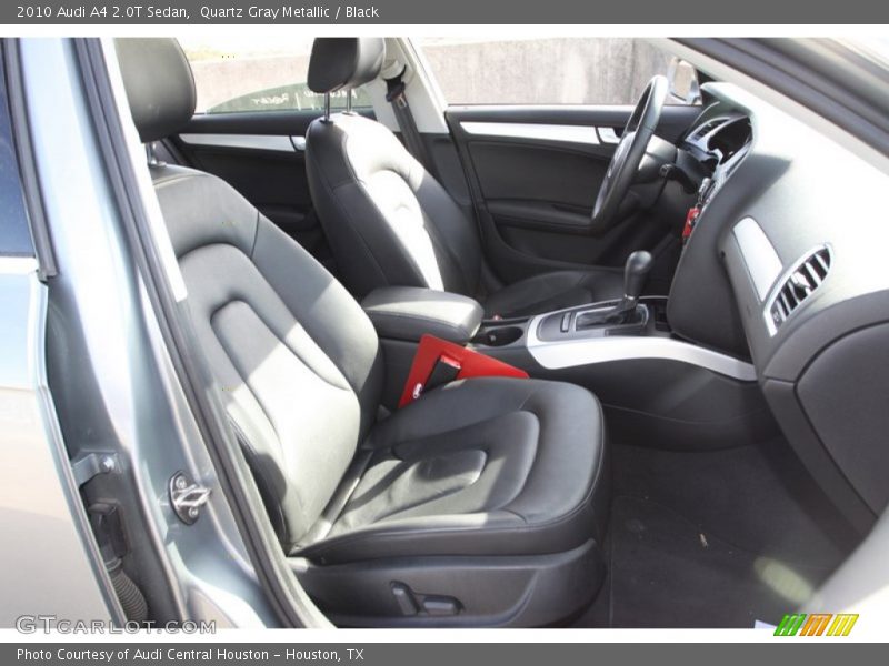 Quartz Gray Metallic / Black 2010 Audi A4 2.0T Sedan