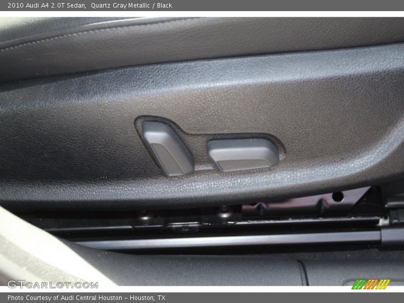 Quartz Gray Metallic / Black 2010 Audi A4 2.0T Sedan