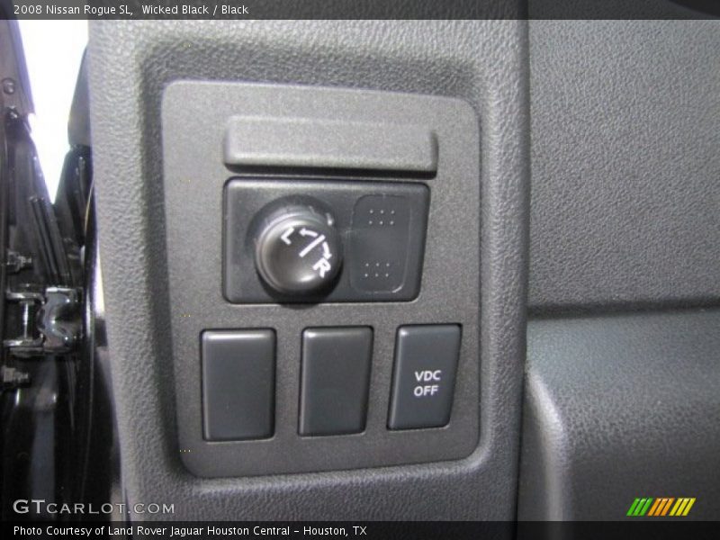 Wicked Black / Black 2008 Nissan Rogue SL