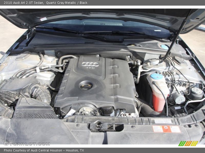 Quartz Gray Metallic / Black 2010 Audi A4 2.0T Sedan