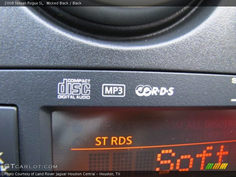 Wicked Black / Black 2008 Nissan Rogue SL