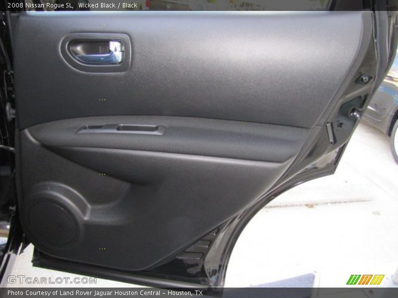 Wicked Black / Black 2008 Nissan Rogue SL