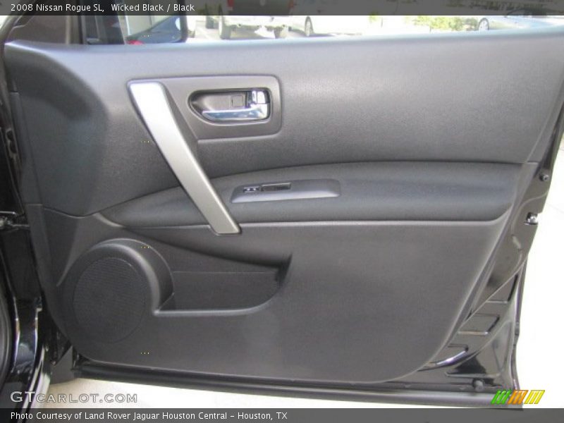 Wicked Black / Black 2008 Nissan Rogue SL
