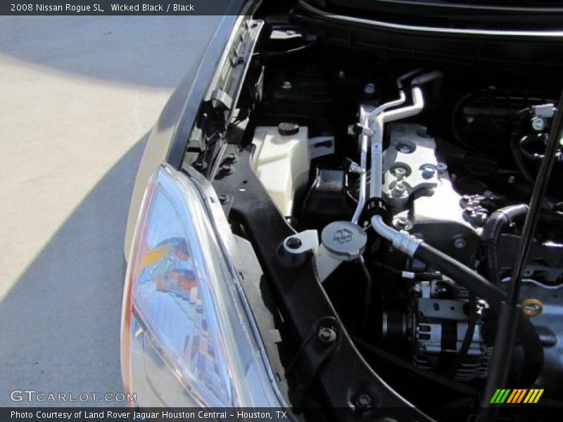 Wicked Black / Black 2008 Nissan Rogue SL