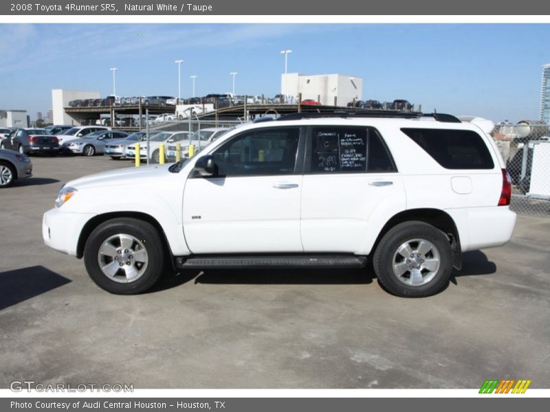 Natural White / Taupe 2008 Toyota 4Runner SR5