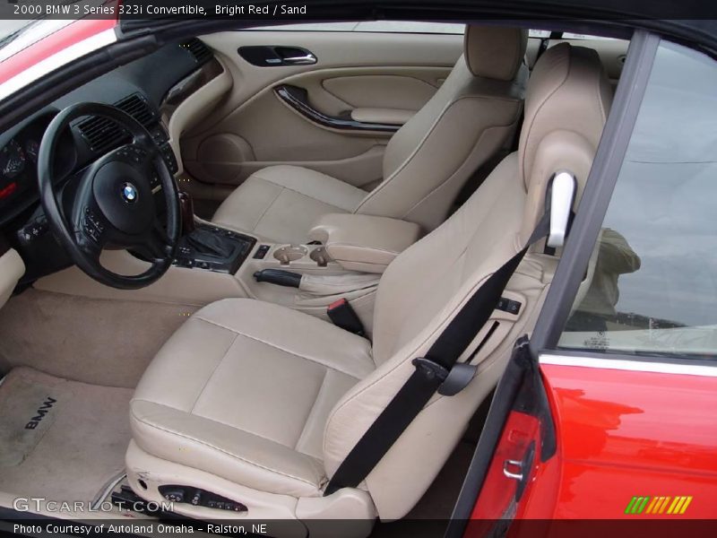 Bright Red / Sand 2000 BMW 3 Series 323i Convertible