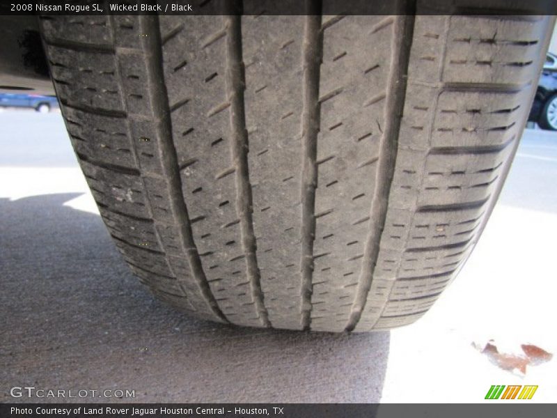 Wicked Black / Black 2008 Nissan Rogue SL