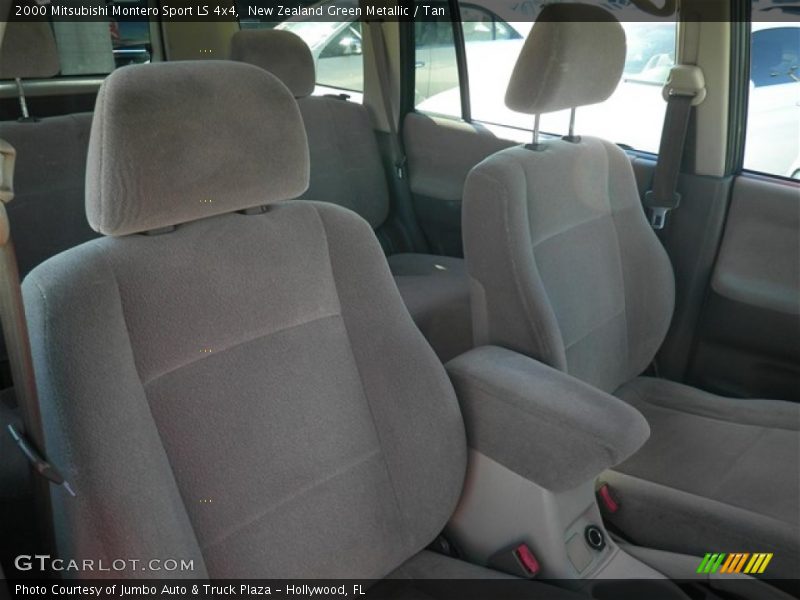 New Zealand Green Metallic / Tan 2000 Mitsubishi Montero Sport LS 4x4
