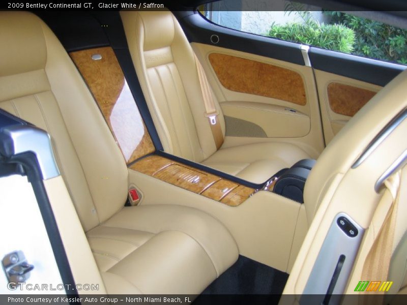 Rear Seat of 2009 Continental GT 