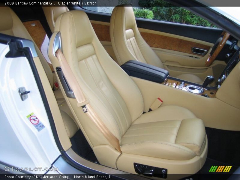 Front Seat of 2009 Continental GT 