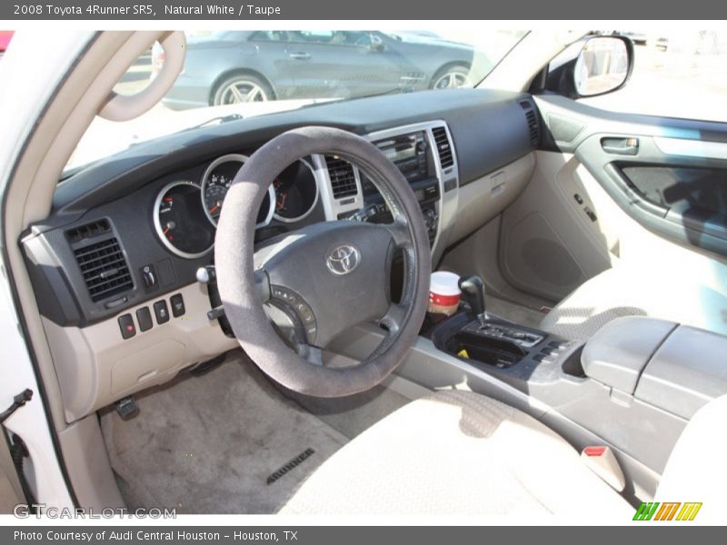 Natural White / Taupe 2008 Toyota 4Runner SR5