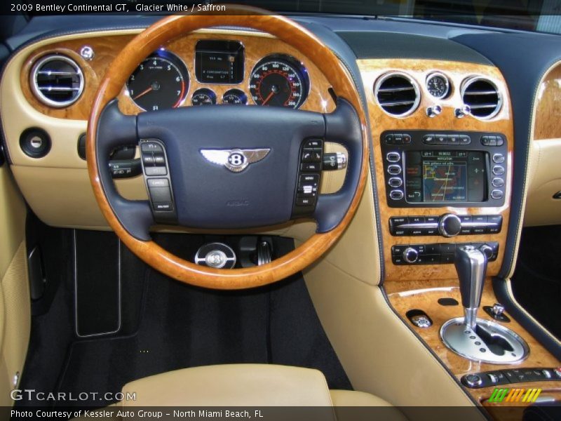 Dashboard of 2009 Continental GT 