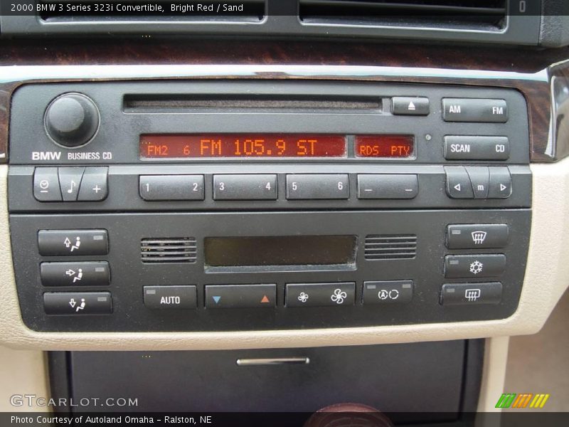 Bright Red / Sand 2000 BMW 3 Series 323i Convertible