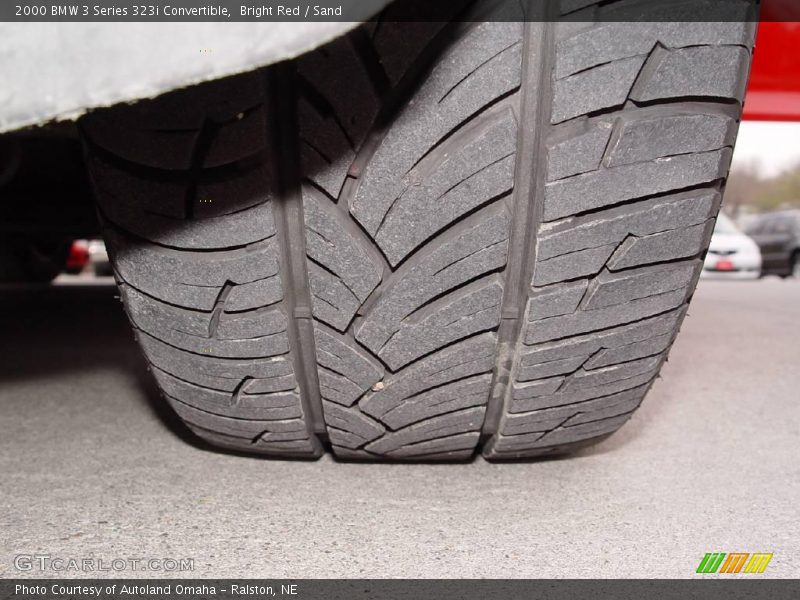 Bright Red / Sand 2000 BMW 3 Series 323i Convertible