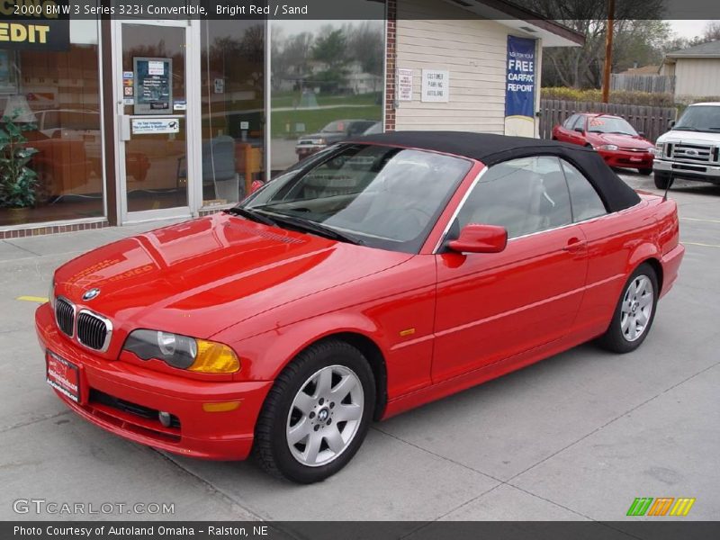 Bright Red / Sand 2000 BMW 3 Series 323i Convertible