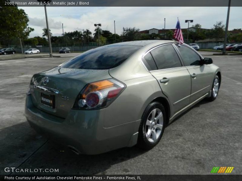 Metallic Jade / Blond 2008 Nissan Altima 2.5 S