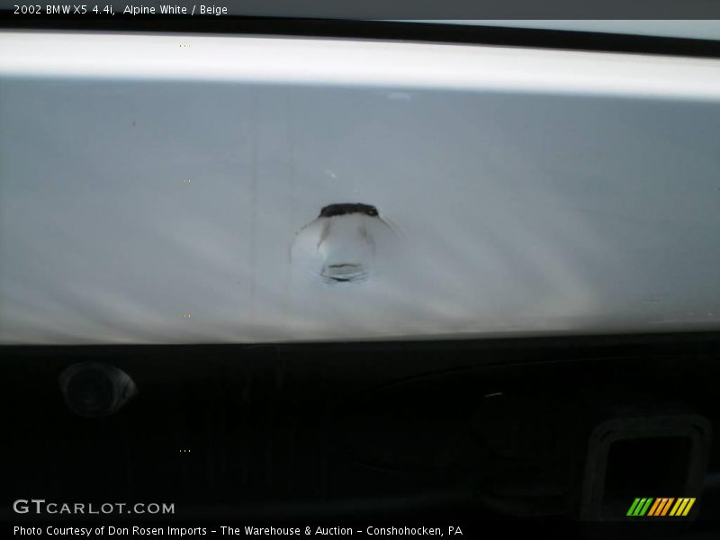 Alpine White / Beige 2002 BMW X5 4.4i