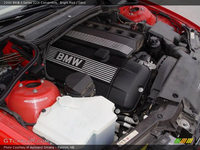 Bright Red / Sand 2000 BMW 3 Series 323i Convertible