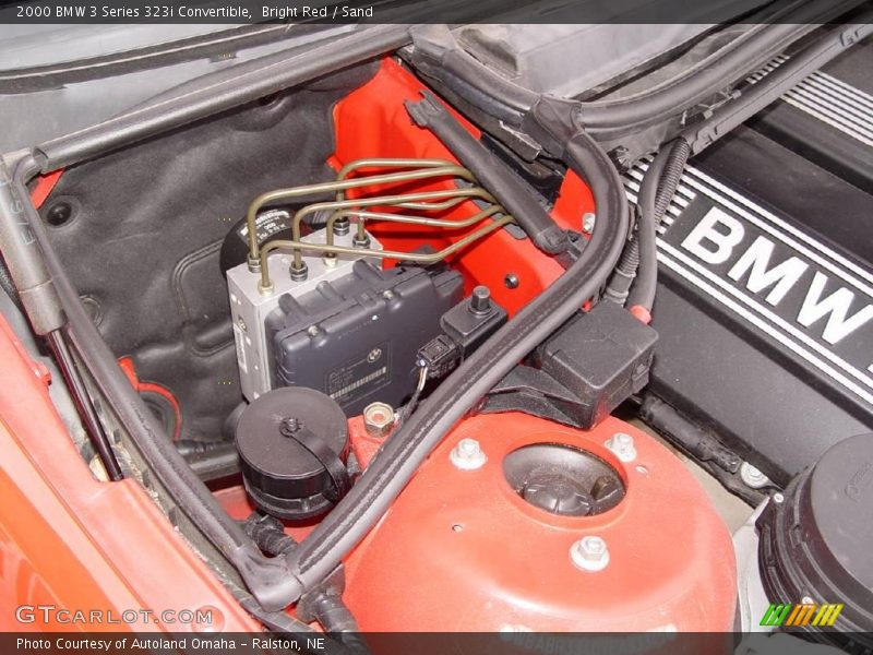 Bright Red / Sand 2000 BMW 3 Series 323i Convertible