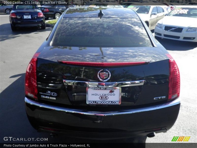 Black Ice / Ebony 2009 Cadillac CTS Sedan