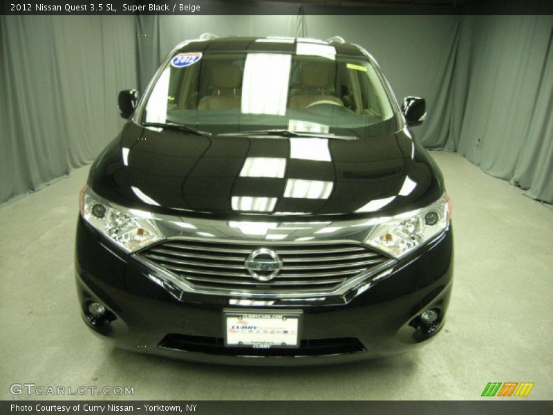 Super Black / Beige 2012 Nissan Quest 3.5 SL