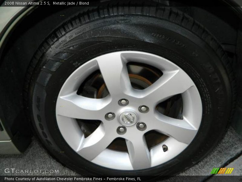 Metallic Jade / Blond 2008 Nissan Altima 2.5 S
