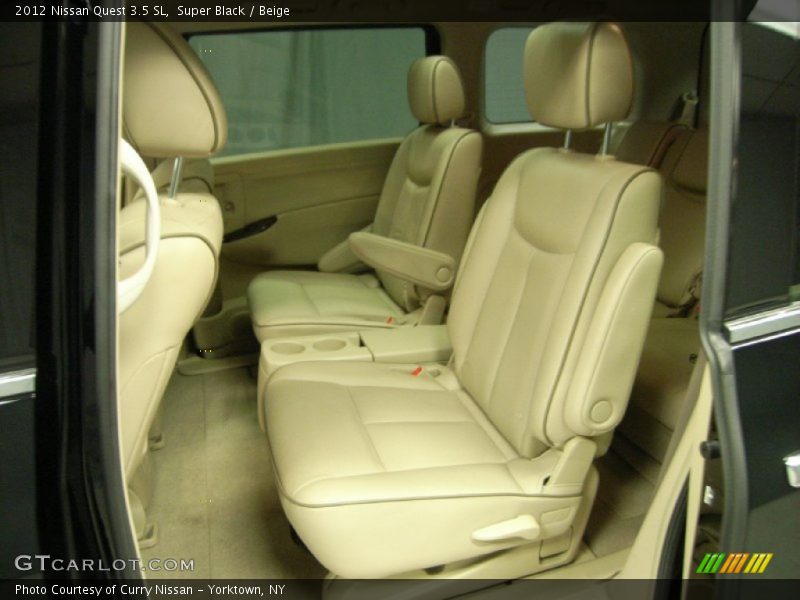 Super Black / Beige 2012 Nissan Quest 3.5 SL