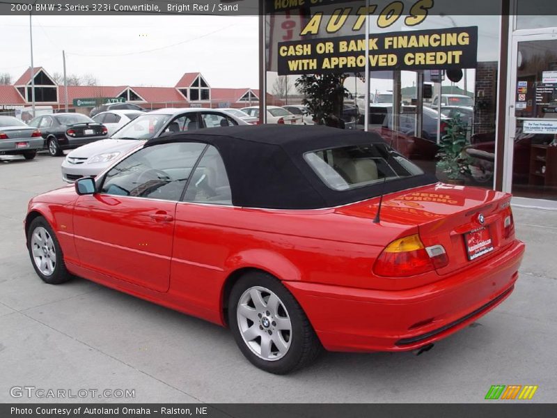 Bright Red / Sand 2000 BMW 3 Series 323i Convertible