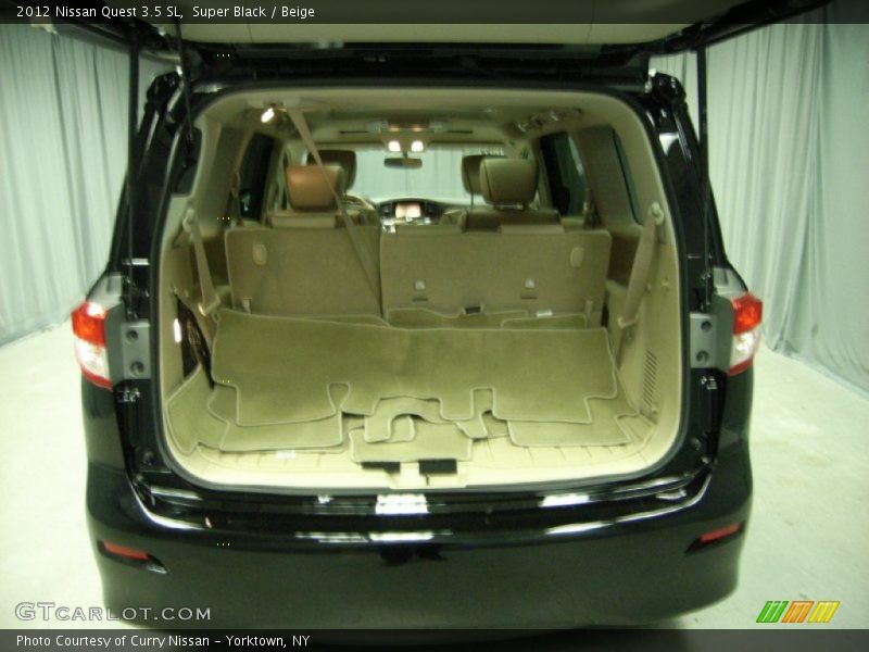 Super Black / Beige 2012 Nissan Quest 3.5 SL