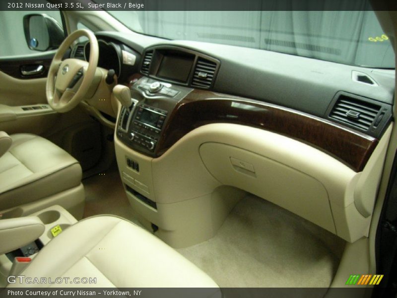 Super Black / Beige 2012 Nissan Quest 3.5 SL