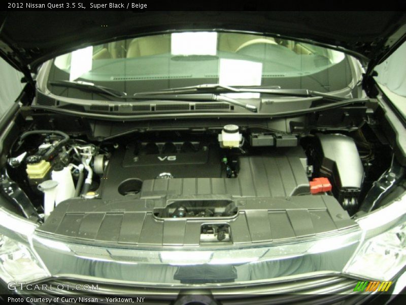Super Black / Beige 2012 Nissan Quest 3.5 SL