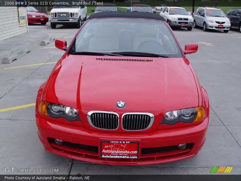 Bright Red / Sand 2000 BMW 3 Series 323i Convertible