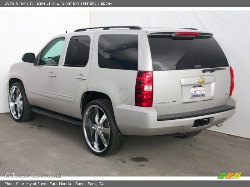 Silver Birch Metallic / Ebony 2009 Chevrolet Tahoe LT XFE