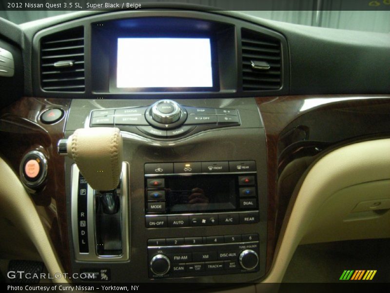 Super Black / Beige 2012 Nissan Quest 3.5 SL