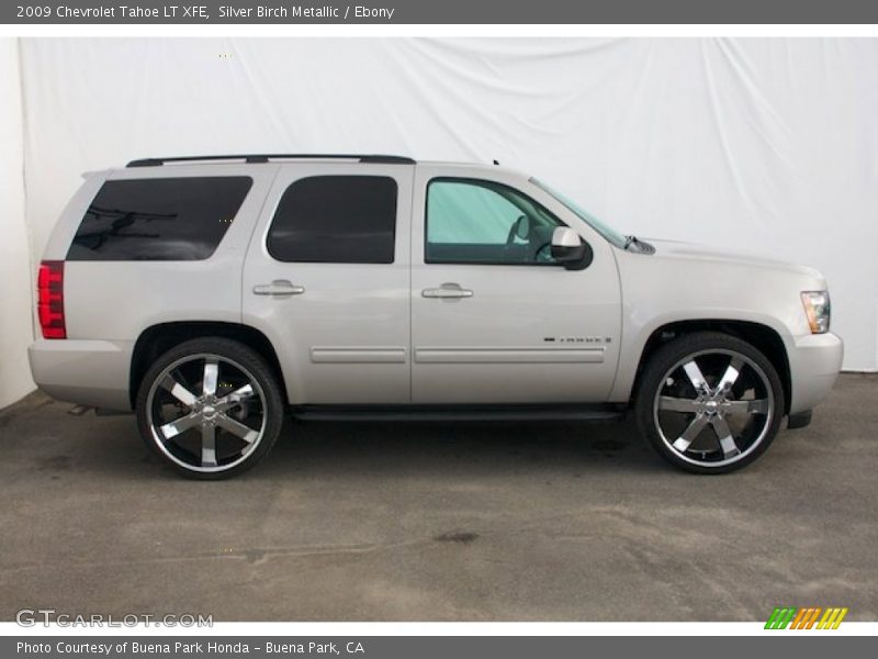 Silver Birch Metallic / Ebony 2009 Chevrolet Tahoe LT XFE